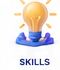 Skills 3D Icon